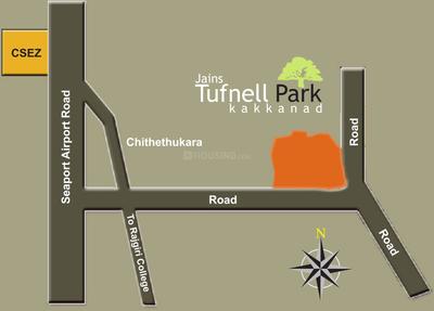 Project Image of 1000.0 - 1476.0 Sq.ft 2 BHK Apartment for buy in Jain Tufnell Park