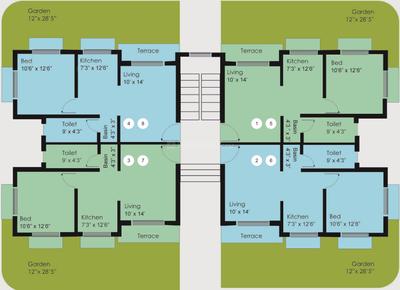 Project Image of 465 Sq.ft 1 BHK Apartment / Flat for sale in Nagaon for Rs. 2700000