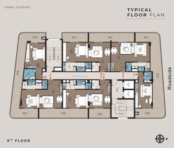 Project Image of 385.0 - 1195.0 Sq.ft Studio Studio Apartment for buy in Coral Studios
