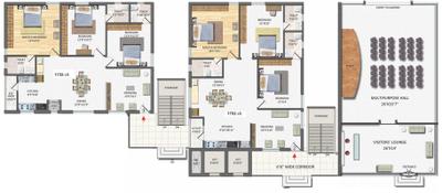 Project Image of 1136.0 - 2376.0 Sq.ft 3 BHK Apartment for buy in Reliance Krishna Grandeur