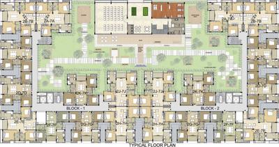 Project Image of 781.0 - 1123.0 Sq.ft 2 BHK Apartment for buy in Arihant Esta The One