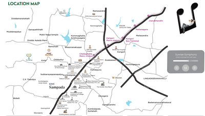 KNS Sampada Location Plan 1