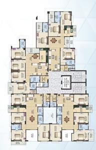 Project Image of 1234.0 - 1395.0 Sq.ft 3 BHK Apartment for buy in GenX Icon