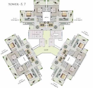 Project Image of 1200.0 - 2695.0 Sq.ft 2 BHK Apartment for buy in Supertech Hillview Apartments