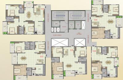 Project Image of 1345.0 - 1990.0 Sq.ft 2 BHK Apartment for buy in Abhee Celestial City