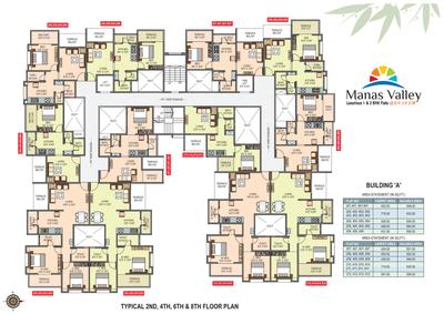 Project Image of 518.0 - 580.0 Sq.ft 2 BHK Apartment for buy in Balaji Manas Valley Phase 1