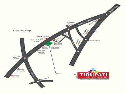 Project Image of 750.0 - 1701.0 Sq.ft 2 BHK Apartment for buy in MP Tirupati ML Highrise Phase I Block 2