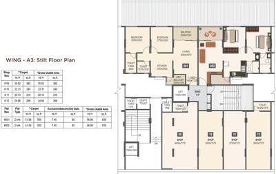 Project Image of 388.0 - 1154.0 Sq.ft 1 BHK Apartment for buy in Mantra 29 Gold Coast Phase 2