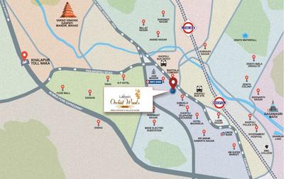 Project Image of 269.31 - 432.0 Sq.ft 1 BHK Apartment for buy in Lakhani Orchid Woods