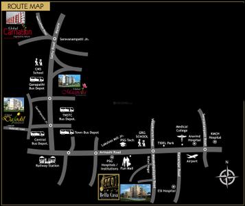 Project Image of 1192.0 - 1781.0 Sq.ft 2 BHK Apartment for buy in Global Bella Casa