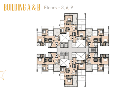 Project Image of 767.0 - 1234.0 Sq.ft 2 BHK Apartment for buy in 5 Star Royal Entrada Phase II