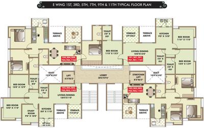 Project Image of 680.0 - 1385.0 Sq.ft 1 BHK Apartment for buy in ARV Kingston Imperia