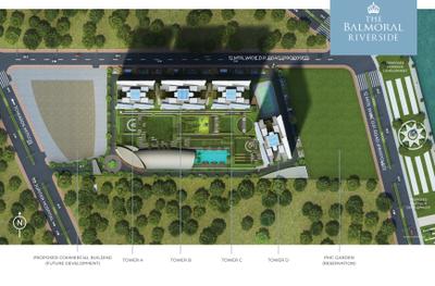 Project Image of 1597.26 - 1604.04 Sq.ft 4 BHK Apartment for buy in Kasturi The Balmoral Riverside Tower B Phase III