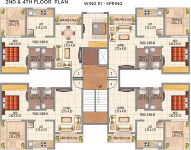 Project Image of 484.0 - 854.0 Sq.ft 1 BHK Apartment for buy in GBK Vishwajeet Edge