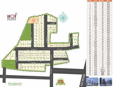ABI Gandhi Nagar Images for Layout Plan of ABI Gandhi Nagar 1