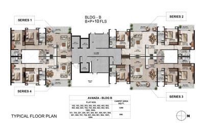 Project Image of 896.0 - 1299.0 Sq.ft 2 BHK Apartment for buy in Icon Avanza