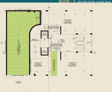 Project Image of 520.54 - 541.75 Sq.ft 2 BHK Apartment for buy in Shree Hari Heaven