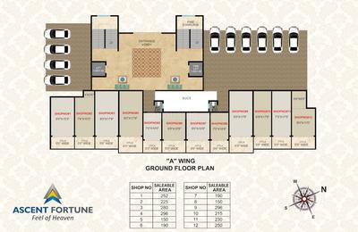 Project Image of 410.0 - 900.0 Sq.ft 1 BHK Apartment for buy in Ascent Fortune Phase 1