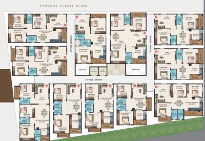 Project Image of 1000 Sq.ft 2 BHK Apartment / Flat for sale in Electronic City for Rs. 4885445