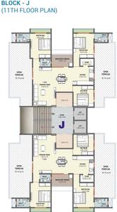 Project Image of 536.26 - 897.39 Sq.ft 2 BHK Apartment for buy in Omkara Dharti Saket Heaven 2
