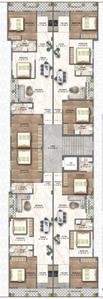 Project Image of 1291.6 - 1473.56 Sq.ft 3 BHK Apartment for buy in Peace Salma Residency