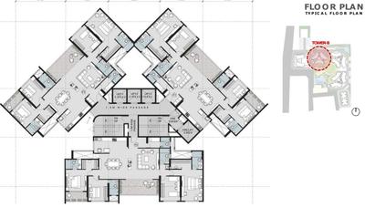Project Image of 1506.73 - 1834.49 Sq.ft 3 BHK Apartment for buy in M Soul Strings Wing B