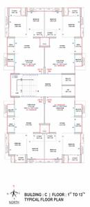 Project Image of 633.03 - 729.79 Sq.ft 2 BHK Apartment for buy in Veena Avenue
