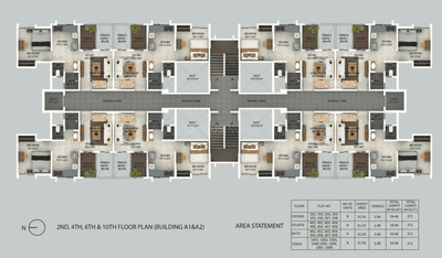 Project Image of 336.0 - 446.0 Sq.ft 1 BHK Apartment for buy in Nobles Heights Building A1 And A2 Phase 1