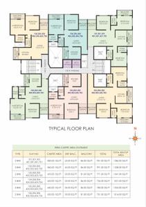 Project Image of 751.0 - 991.0 Sq.ft 2 BHK Apartment for buy in SP Pride