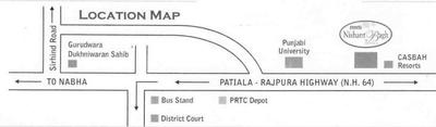 Dhillon Nishant Bagh Location Plan 1