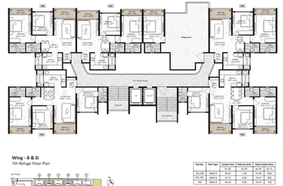 Project Image of 756.0 - 1041.0 Sq.ft 2 BHK Apartment for buy in Saheel Itrend Vesta