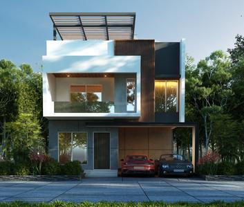 Project Image of 1450.0 - 1829.0 Sq.ft 3 BHK Row House for buy in Isha Symphony Villa
