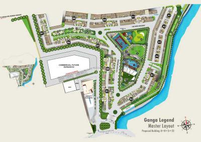 Project Image of 0.0 - 1122.0 Sq.ft 3 BHK Apartment for buy in Goel Ganga Bhagyoday D Bldg