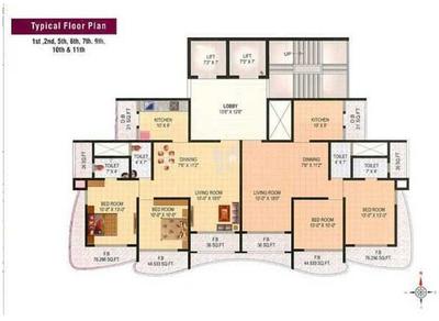 Project Image of 650.0 - 1200.0 Sq.ft 2 BHK Apartment for buy in Mrudul Heights