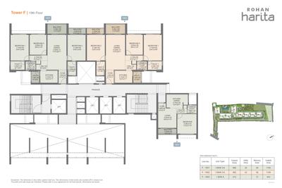Project Image of 714.0 - 1740.0 Sq.ft 2 BHK Apartment for buy in Rohan Harita Phase 1