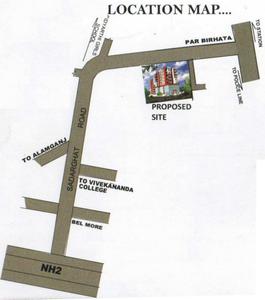 Sradhya Chaya Chabi Complex Location Plan 1