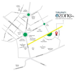 Project Image of 1810.0 - 3150.0 Sq.ft 3 BHK Apartment for buy in Tirupati Ozone