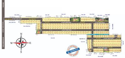 Project Image of 586.0 - 1066.0 Sq.ft Residential Plot Plot for buy in Time Kuberan Avenue