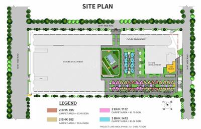 Project Image of 895.0 - 1412.0 Sq.ft 2 BHK Apartment for buy in Stellar One Phase 1