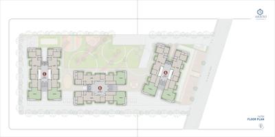 Project Image of 0.0 - 1035.0 Sq.ft 3 BHK Apartment for buy in Aristo Anandam 2