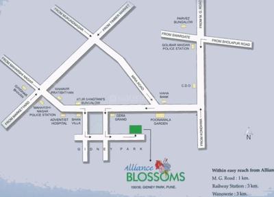 Project Image of 1475.0 - 1600.0 Sq.ft 3 BHK Apartment for buy in Alliance Blossom