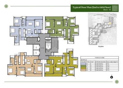 Project Image of 656.0 - 1744.0 Sq.ft 2 BHK Apartment for buy in Prestige Pallavaram Gardens