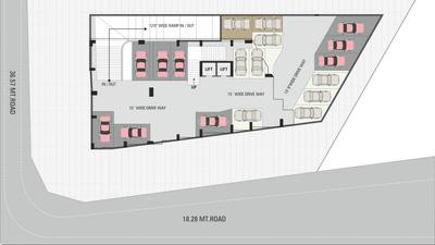 Project Image of 1070.9 - 1348.18 Sq.ft 3 BHK Apartment for buy in Kraft Ananta Apartment