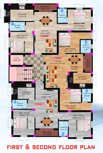 Project Image of 771.0 - 1213.0 Sq.ft 2 BHK Apartment for buy in Rayan Aishwaryam 