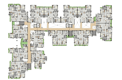 Project Image of 1720.0 - 2417.0 Sq.ft 2.5 BHK Apartment for buy in Veegaland Lluvia Garden