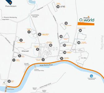 Project Image of 811.0 - 1688.0 Sq.ft 2 BHK Apartment for buy in Logipark Pristine O2 World Part 1