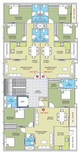 Project Image of 800.0 - 2492.0 Sq.ft 2 BHK Apartment for buy in SS Infinitus Apartments
