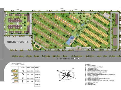 Project Image of 3700.0 - 5300.0 Sq.ft 4 BHK Villa for buy in Sunrise Suntwilight Recreational Phase 1