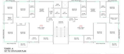 Project Image of 1504.9 - 1793.27 Sq.ft 4 BHK Apartment for buy in Samanvay Campus