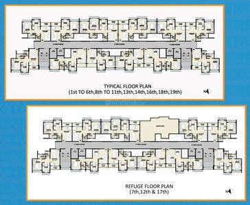 Project Image of 422.0 - 575.0 Sq.ft 1 BHK Apartment for buy in Jewel Vistaz